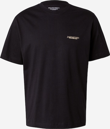 JACK & JONES Shirt 'JORBOSTON' in Black: front