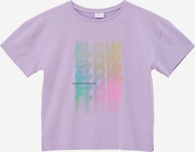 s.Oliver T-Shirt en violet / mélange de couleurs, Vue avec produit