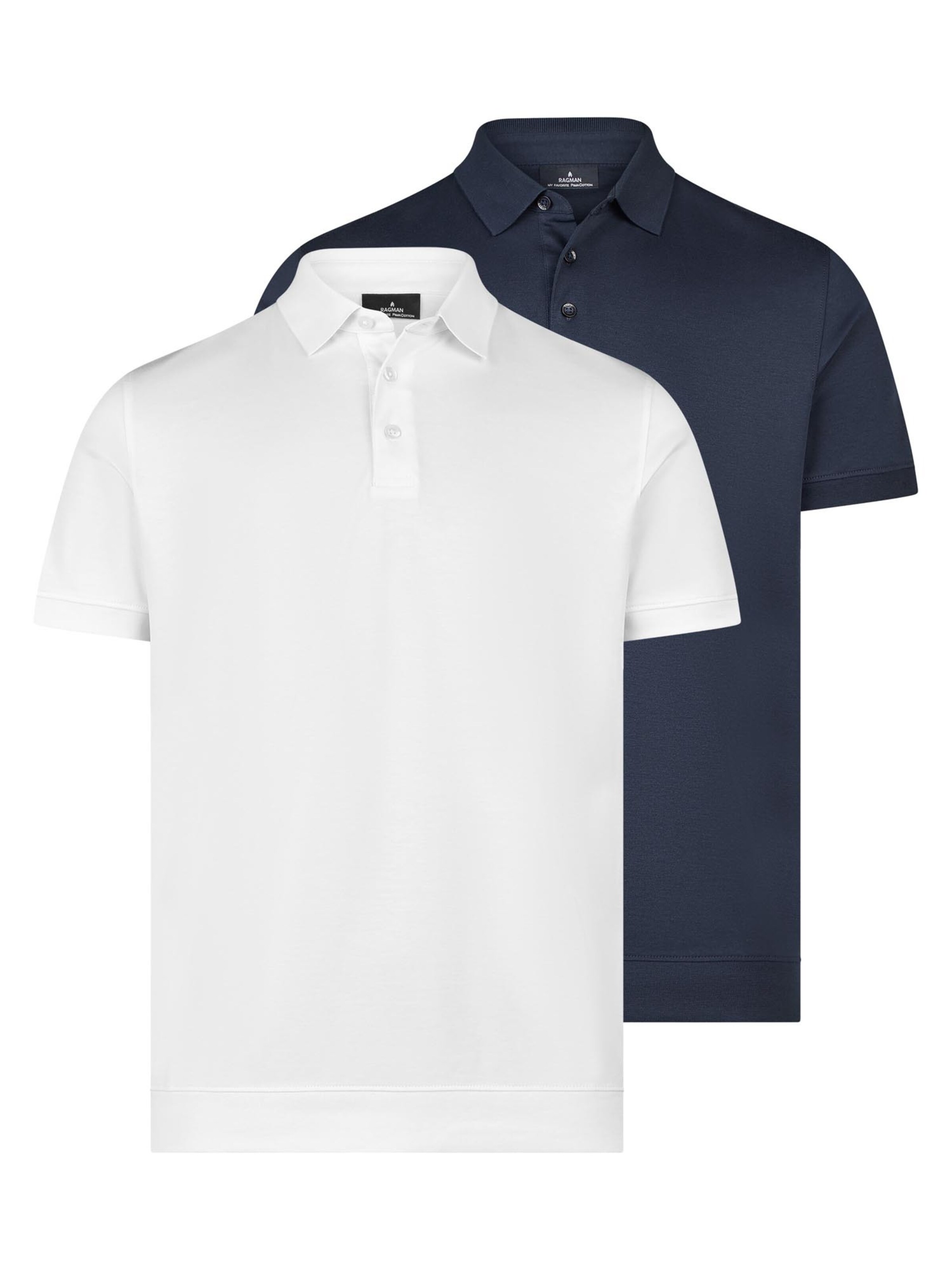 Ragman Shirt 'Basic' in Sky blue, Item view