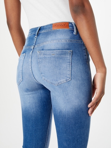 Skinny Jean 'FOREVER' ONLY en bleu