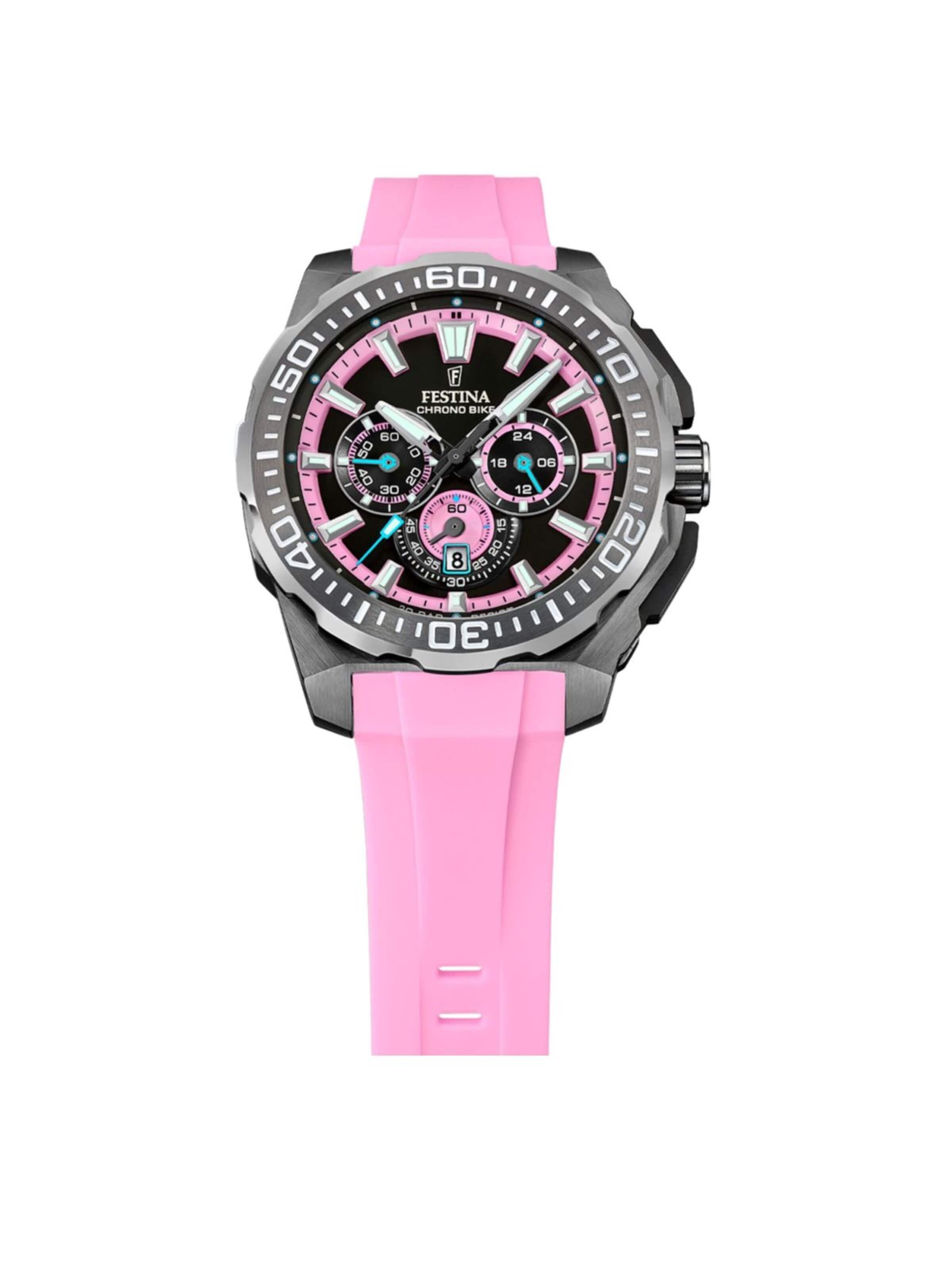 Montre à affichage analogique 'Chrono Bike' FESTINA en rose