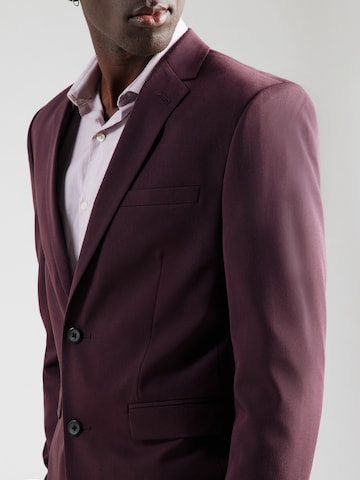 Lindbergh Slimfit Puku värissä punainen