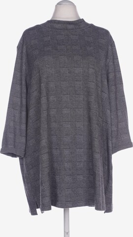 Ulla Popken Sweatshirt & Zip-Up Hoodie in 7XL in Grey: front
