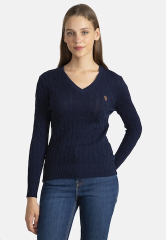 Sir Raymond Tailor Pullover 'Frenze' in Blau