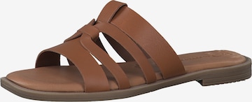 Mule Tamaris en marron : devant