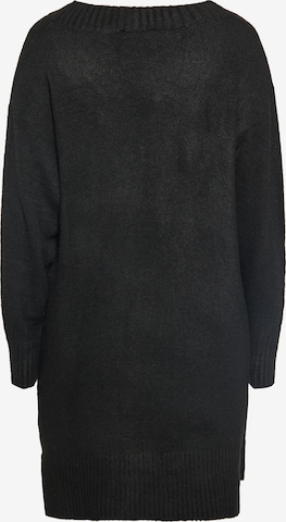 usha WHITE LABEL Knit cardigan in Black