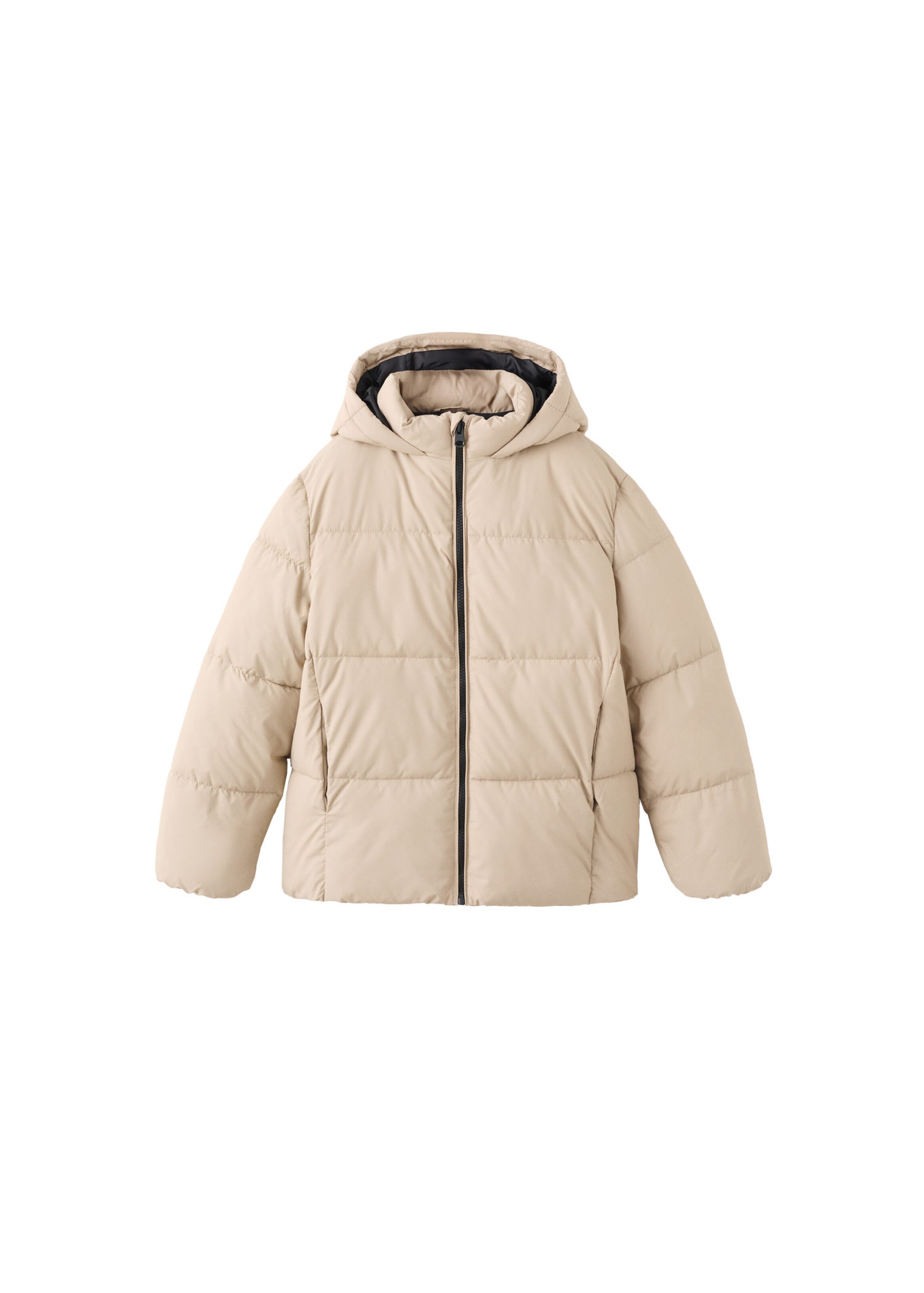 MANGO KIDS Winterjas 'AMERICA' in 116 in de kleur Beige, Productweergave