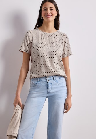 STREET ONE Blouse in Beige: front