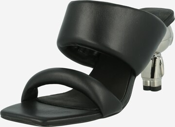 Karl Lagerfeld Mules 'IKON' in Black: front