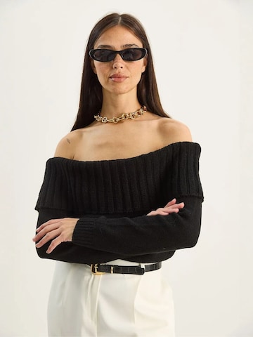 Pull-over 'Pullover' Bianco Lucci en noir