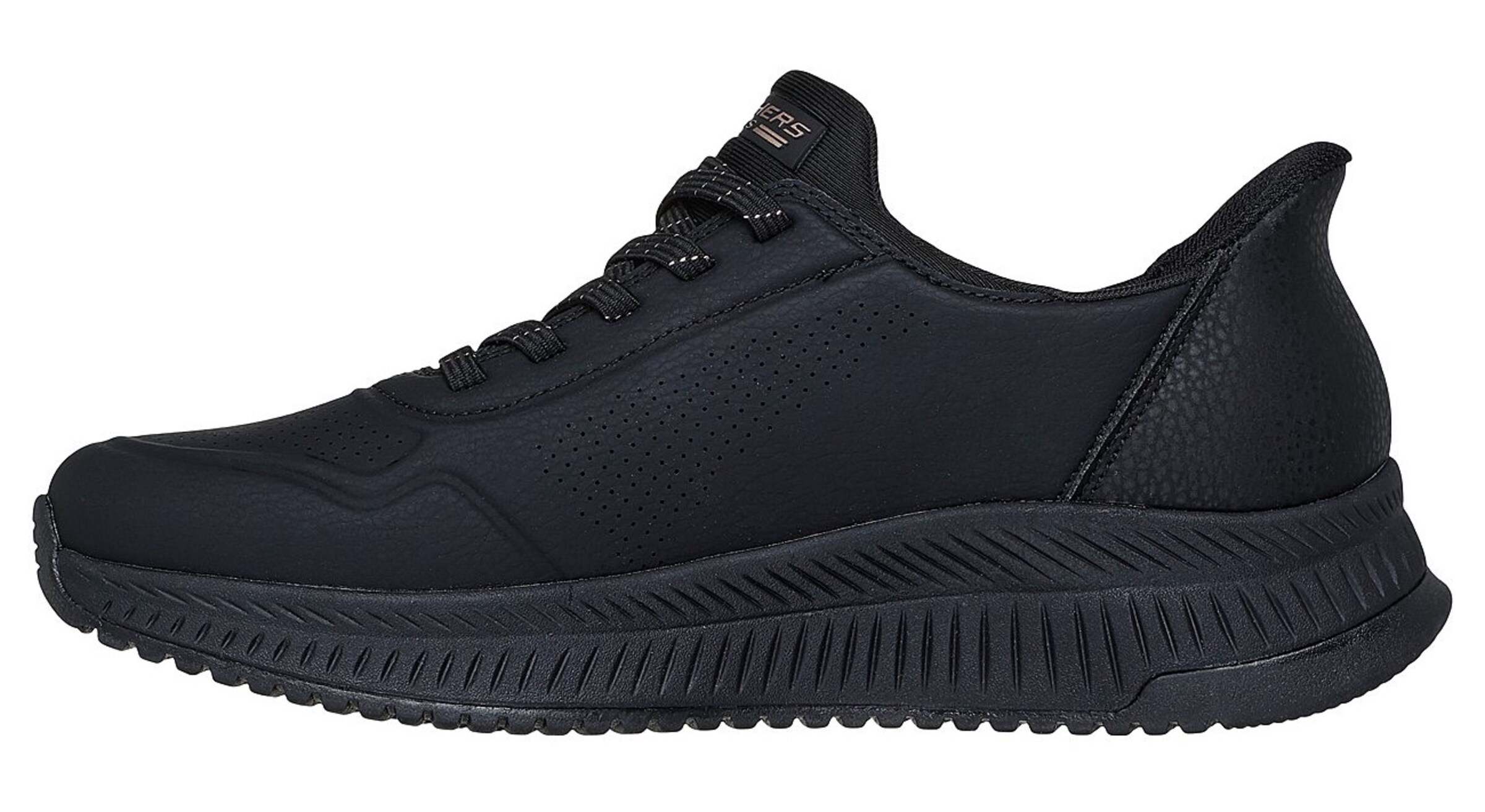 SKECHERS Slip-Ons in Black