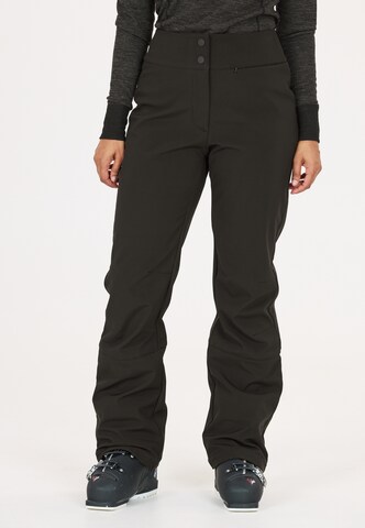 Whistler Regular Sportbroek 'Sierra' in Zwart: voorkant