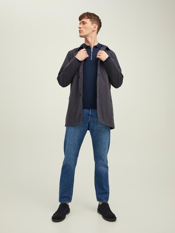 JACK & JONES Svetr 'Emil' – modrá