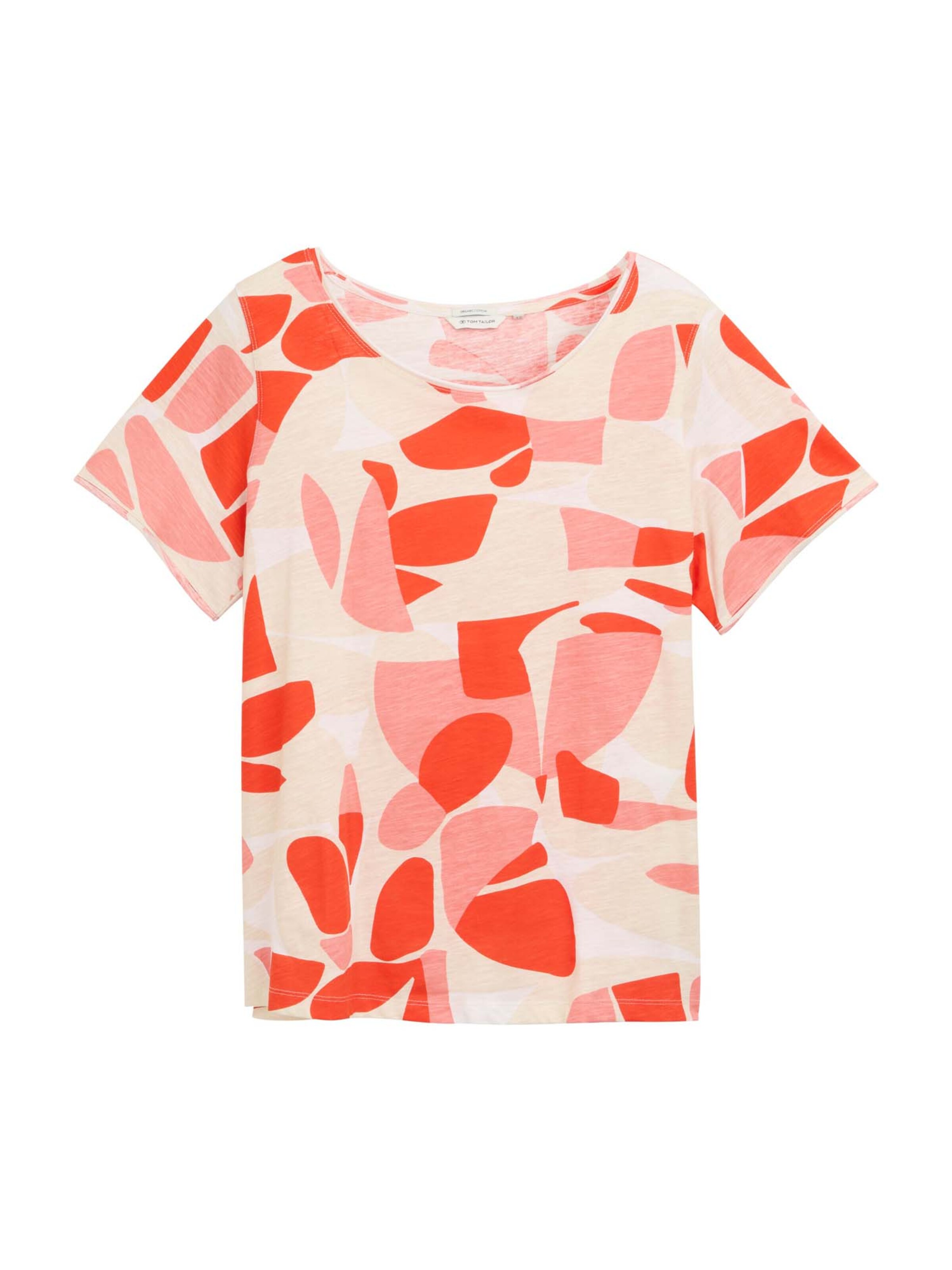 Maglietta di Tom Tailor Women + in rosso: frontale