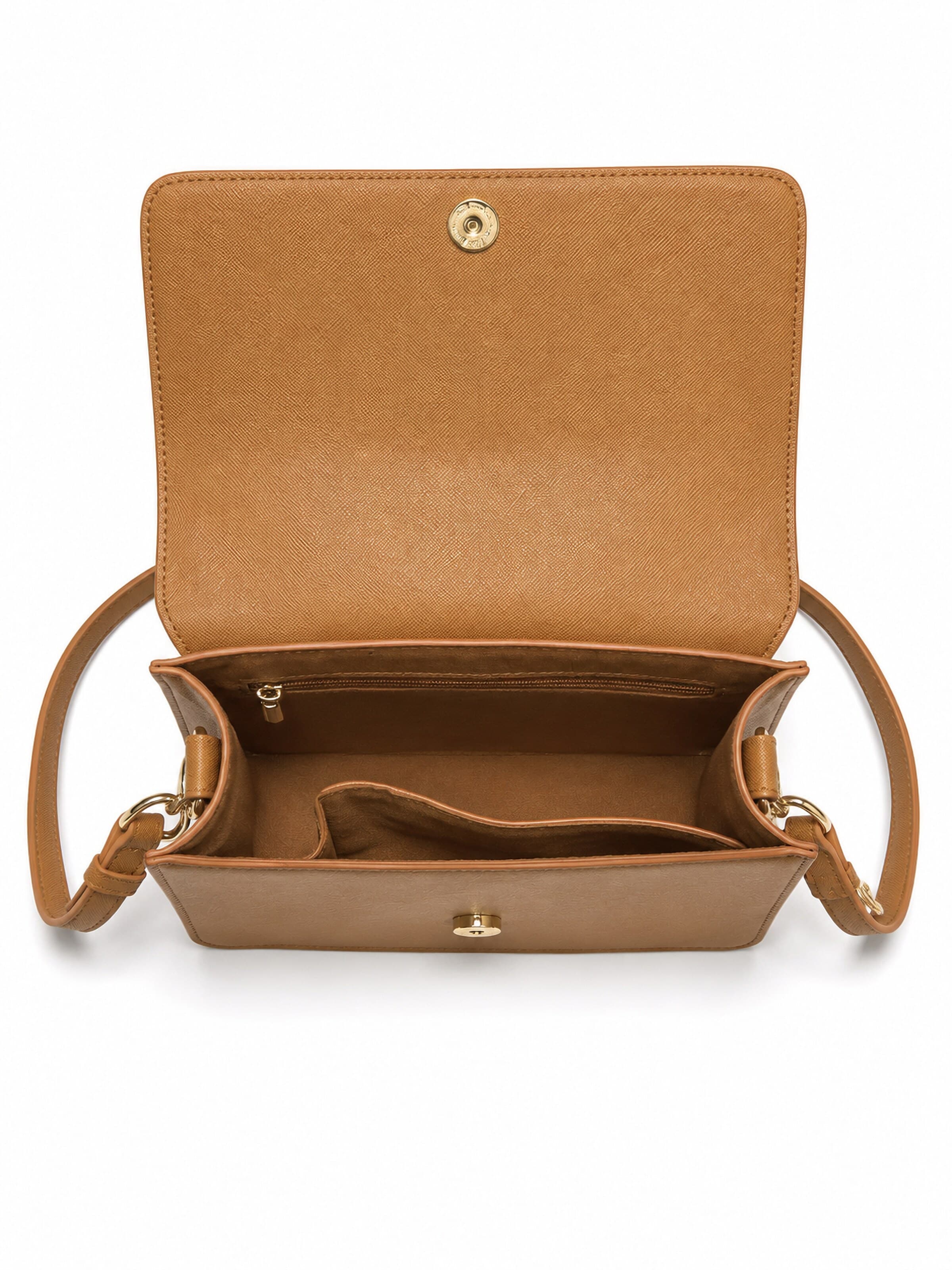 COLLEZIONE ALESSANDRO Crossbody Bag 'Bellezza' in Brown