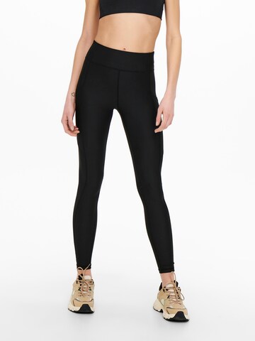 Skinny Pantaloni sport 'Marion' de la ONLY PLAY pe negru: față