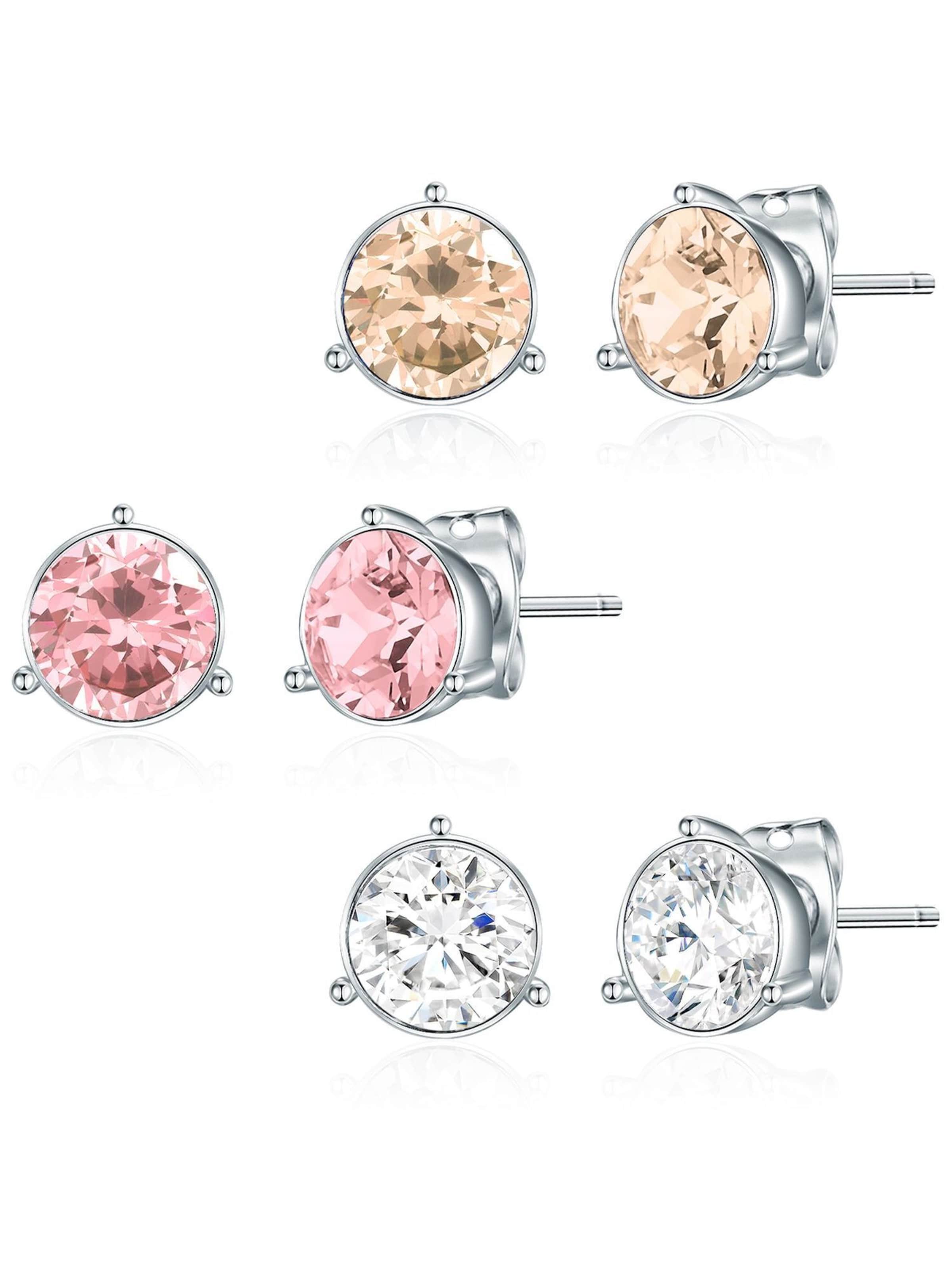 Orecchini di Lulu & Jane in argento: frontale