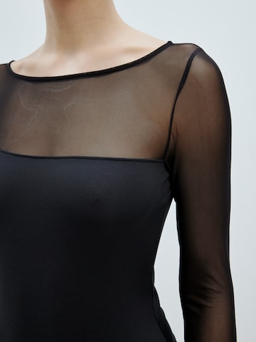 EDITED Shirt body 'Niabi' in Zwart