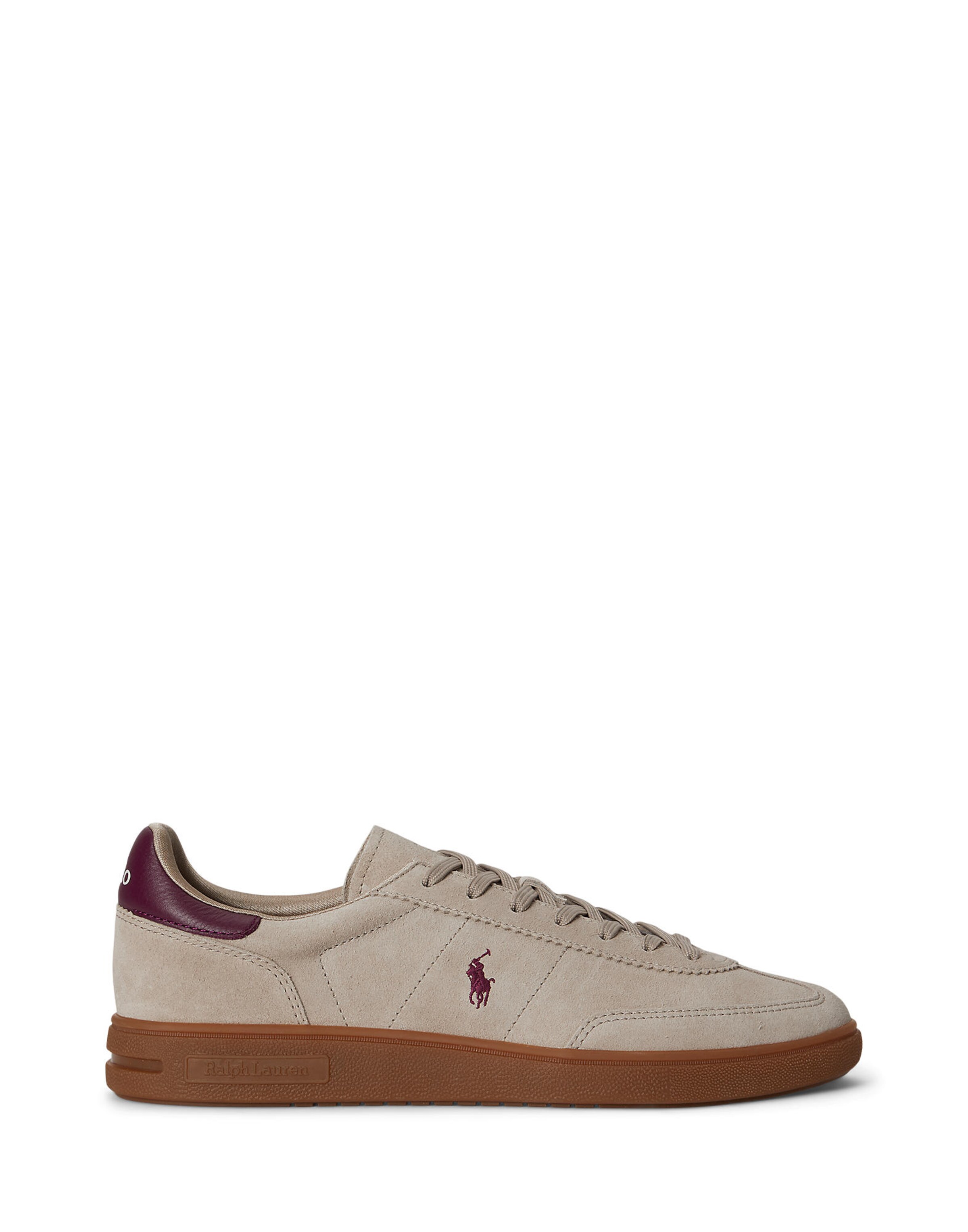 Sneaker low de la Polo Ralph Lauren pe bej