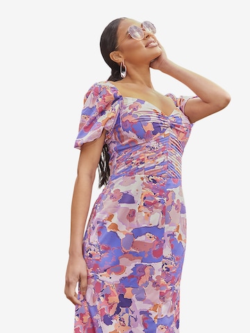 Chi Chi London Dress in Purple