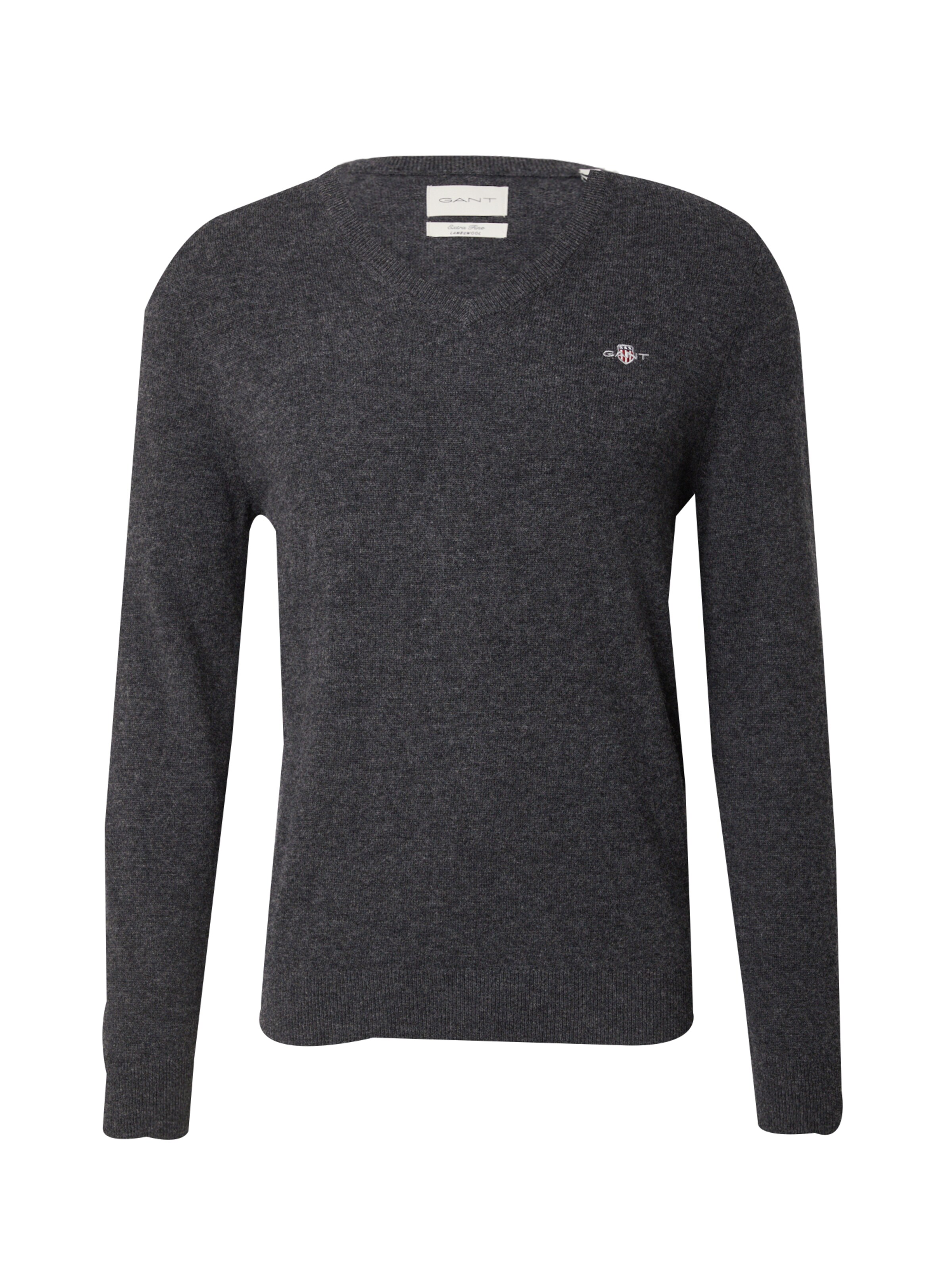 Pulover de la GANT pe gri: față