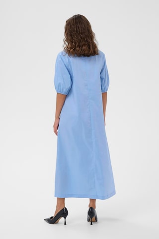 CULTURE Kjole 'Kiea Antoinett' i blå