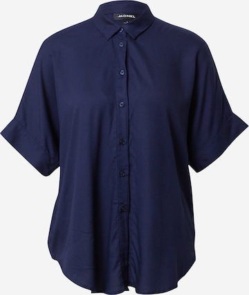 Monki Blouse in Blauw: voorkant