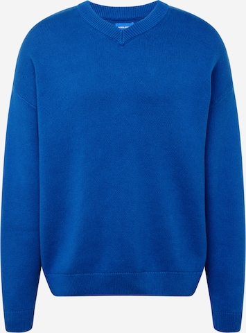 JACK & JONES - Pullover 'DIMENSION' em azul: frente