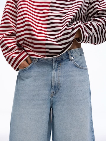 Baggy Jean Bershka en bleu