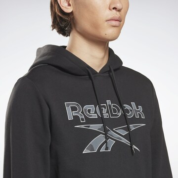 Reebok - Sweatshirt de desporto 'Identity' em preto