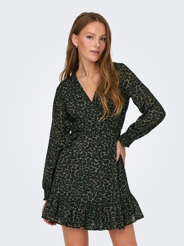 Robe 'STAR' ONLY en vert : devant