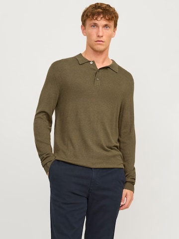 JACK & JONES Trui 'JPRBLAWilliam' in Groen: voorkant