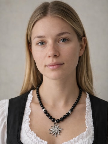 Allgäu Rebell Necklace 'Heidi' in Black