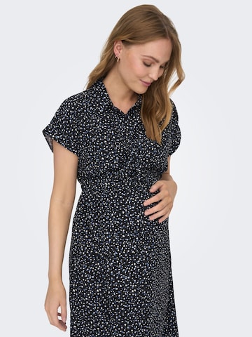 Only Maternity Shirt Dress in Black