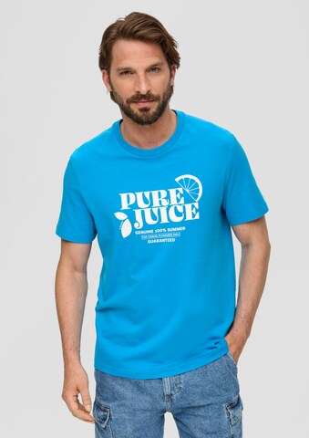 s.Oliver Shirt in Blauw: voorkant