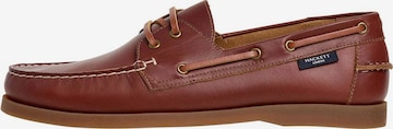 Mocassino 'Deck One' di Hackett London in marrone: frontale