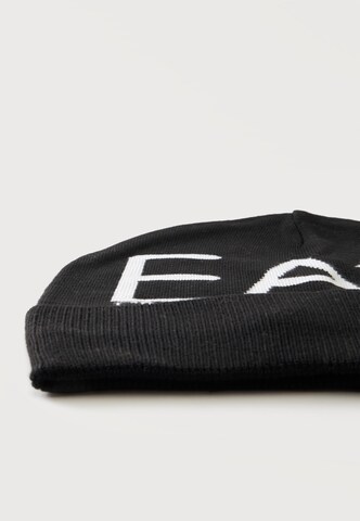 EA7 Emporio Armani Beanie in Black