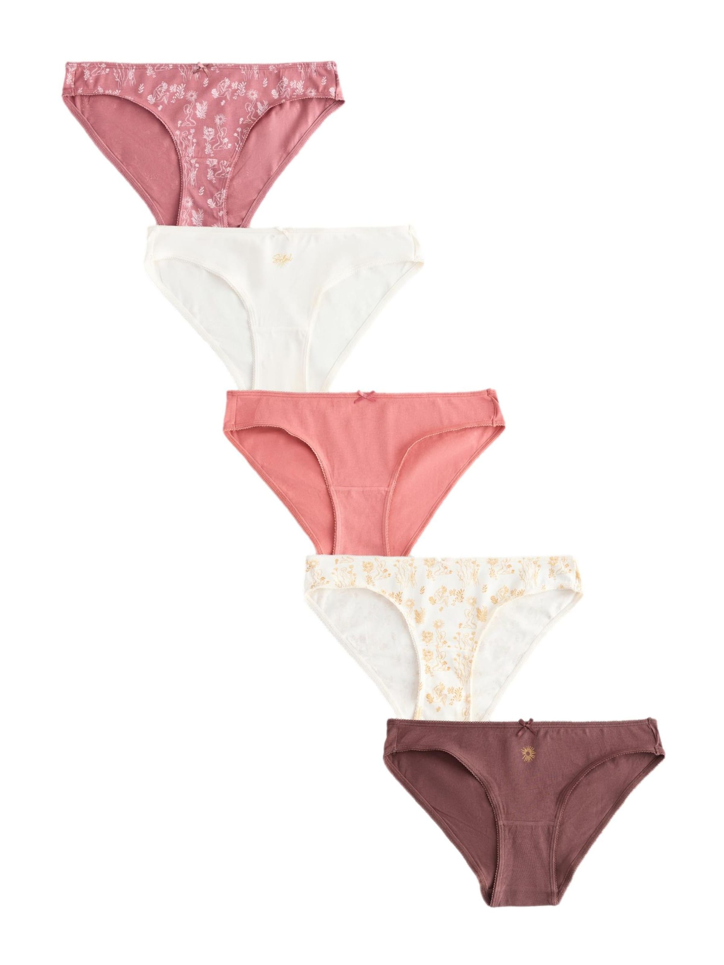 Slip Next en marron : devant