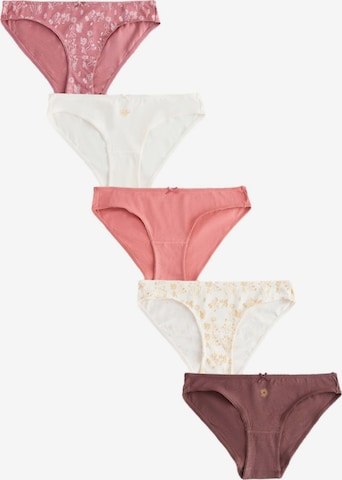 Slip Next en marron : devant