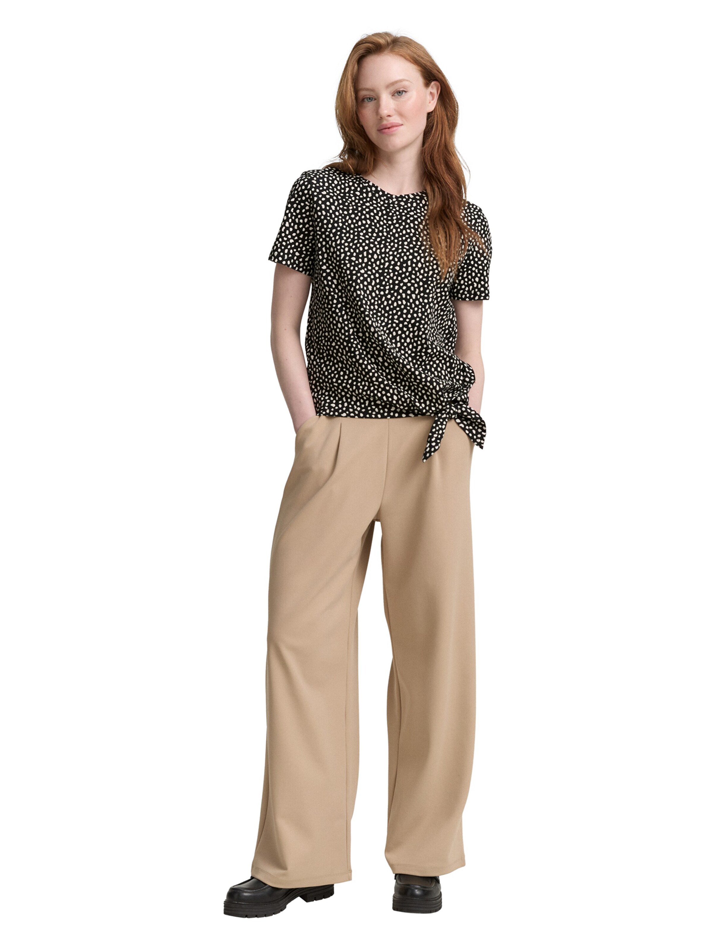 TOM TAILOR DENIM Μπλουζάκι σε μαύρο