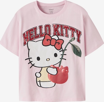NAME IT Bluser & t-shirts 'Hello Kitty' i pink: forside