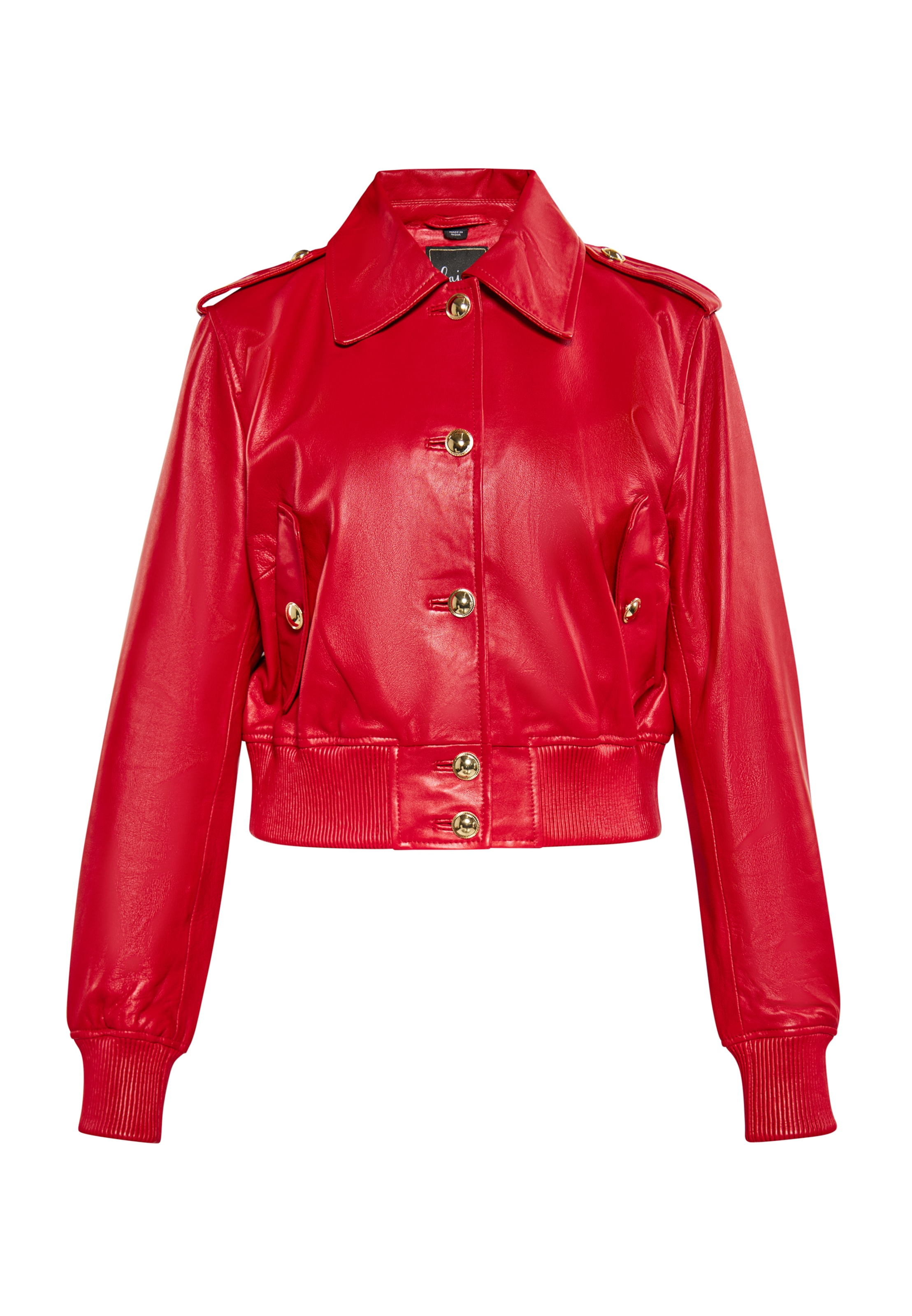 Veste mi-saison faina en rouge : devant