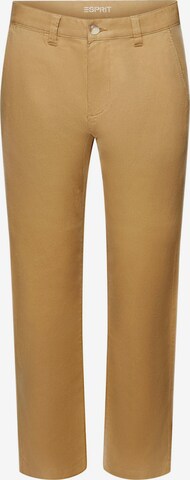 Loosefit Pantalon chino ESPRIT en beige : devant