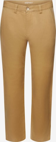 ESPRIT Loosefit Chino in Beige: voorkant