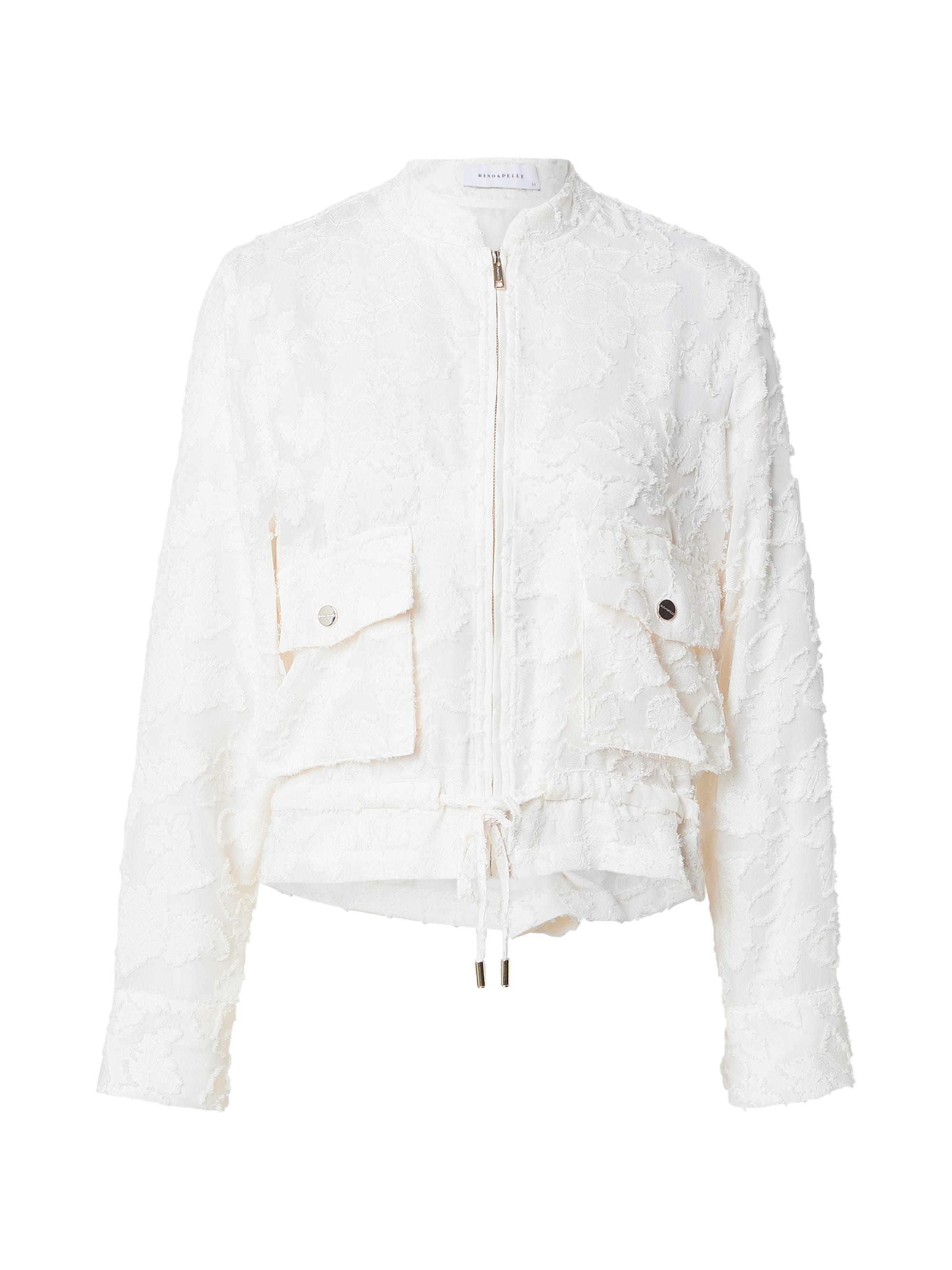 RINO & PELLE Kardigan 'Priori' w kolorze biały: przód