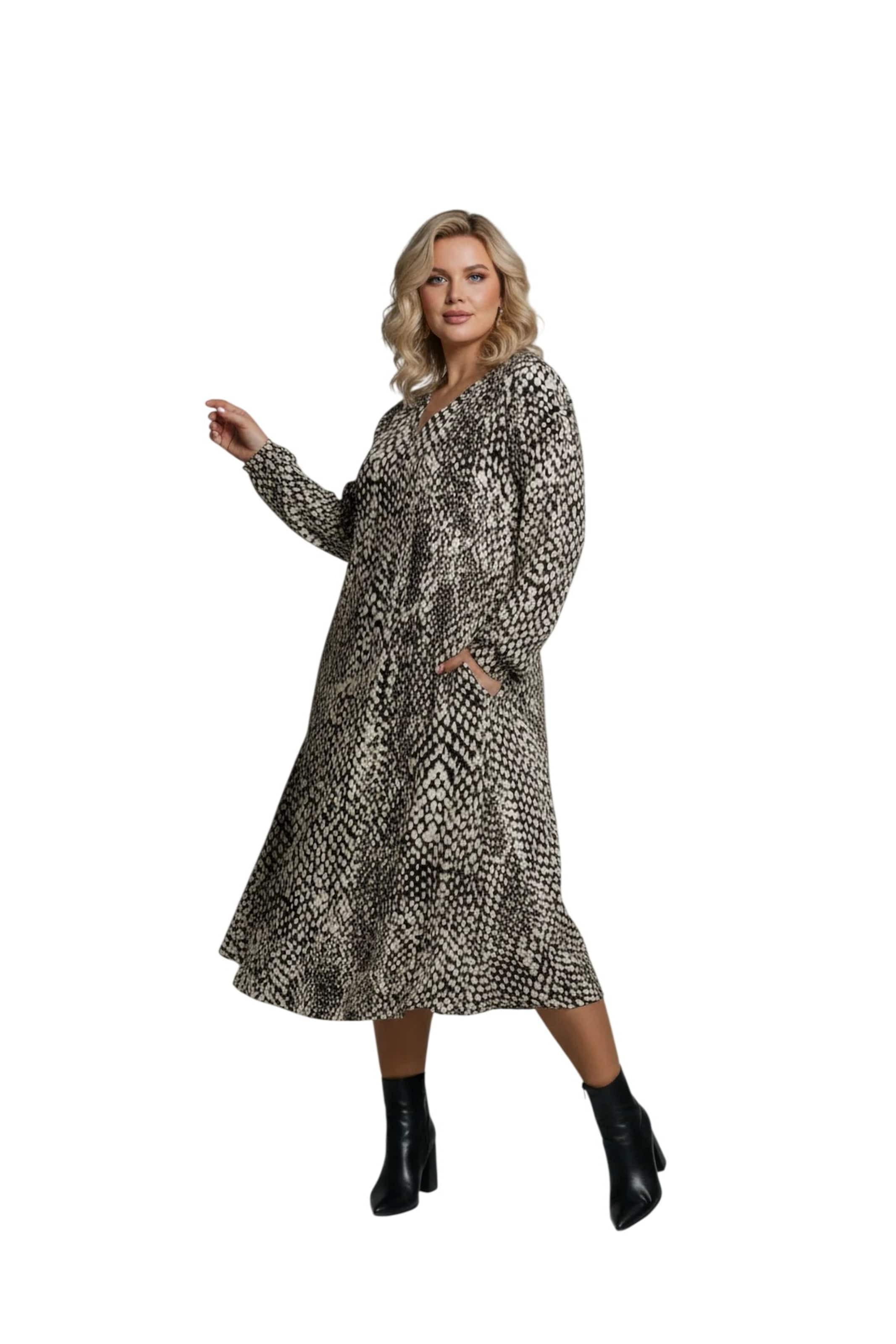 Robe Shape Of You en beige