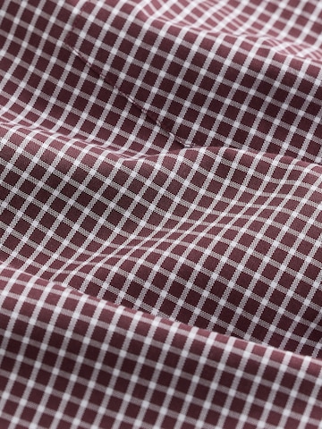 Next Regular fit Button Up Shirt in Red