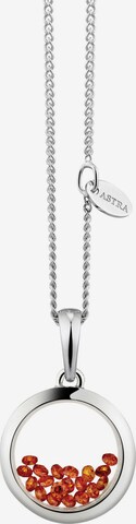 Astra Kette mit Anhänger MOTHER EARTH Necklace Plain Frame in Silber: predná strana