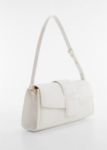 MANGO Handbag 'Agnes' in White