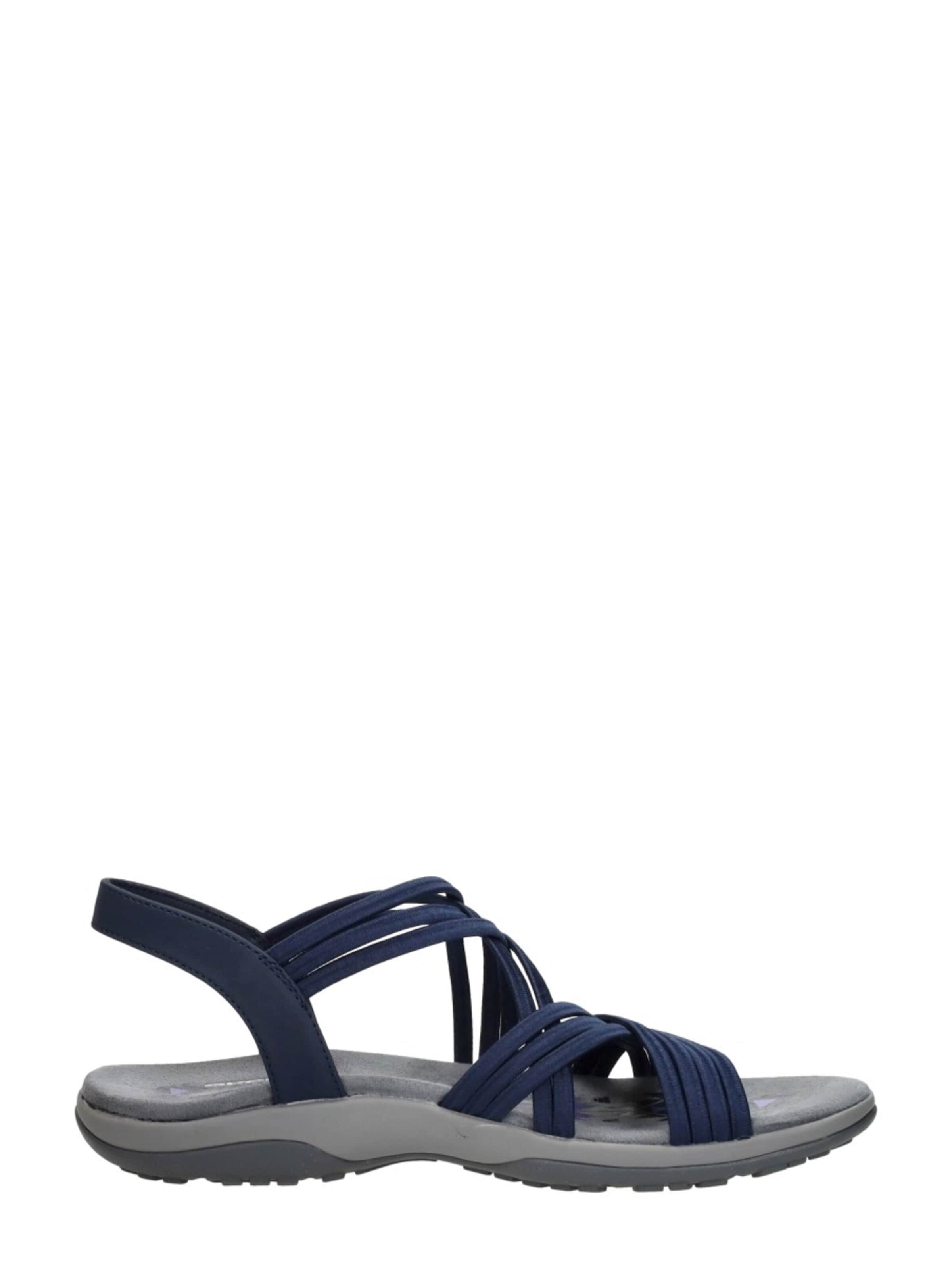 SKECHERS Sandal 'Reggae Slim - Sunnyside' in Blue